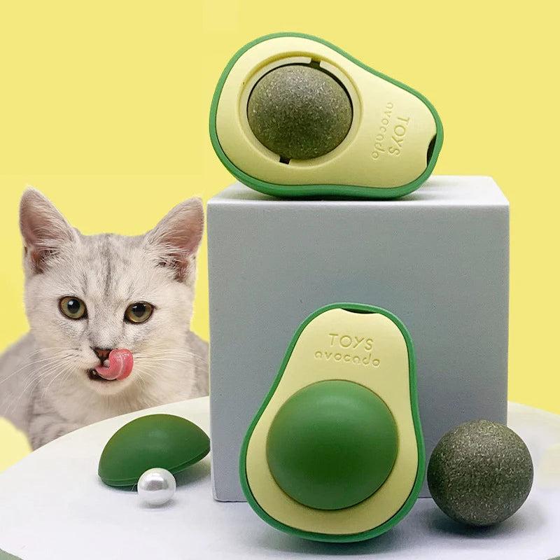Avocado Shape Catnip Toy – Interactive Play & Healthy Gut Support