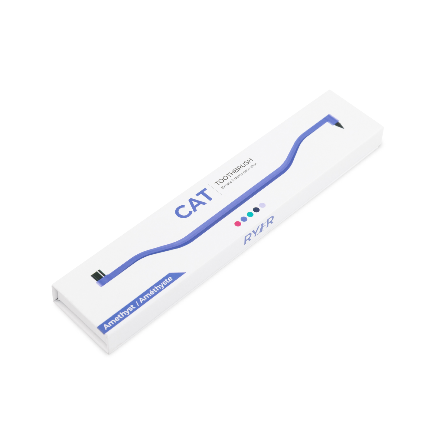Premium Dual-Sided Cat Toothbrush – Expert Oral Care for Your Feline