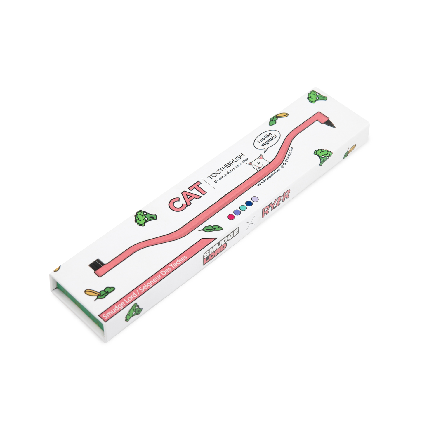 Premium Dual-Sided Cat Toothbrush – Expert Oral Care for Your Feline