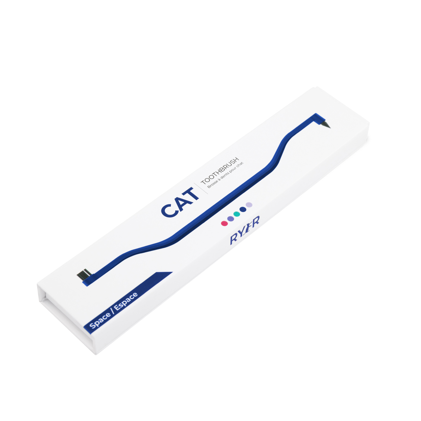 Premium Dual-Sided Cat Toothbrush – Expert Oral Care for Your Feline
