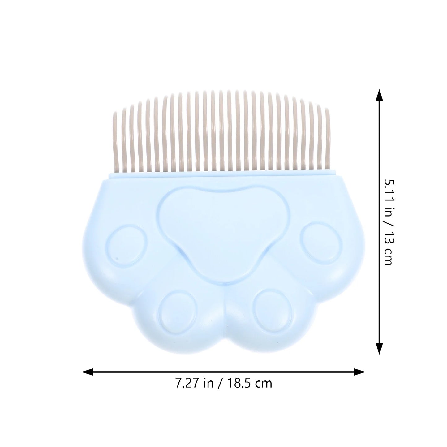 2-Pack Cat Grooming Combs – Essential Grooming Tools for Indoor Cats