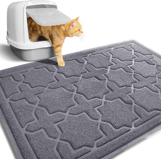 Cat Litter Mat – 35.4" x 23.6" – Dark Grey