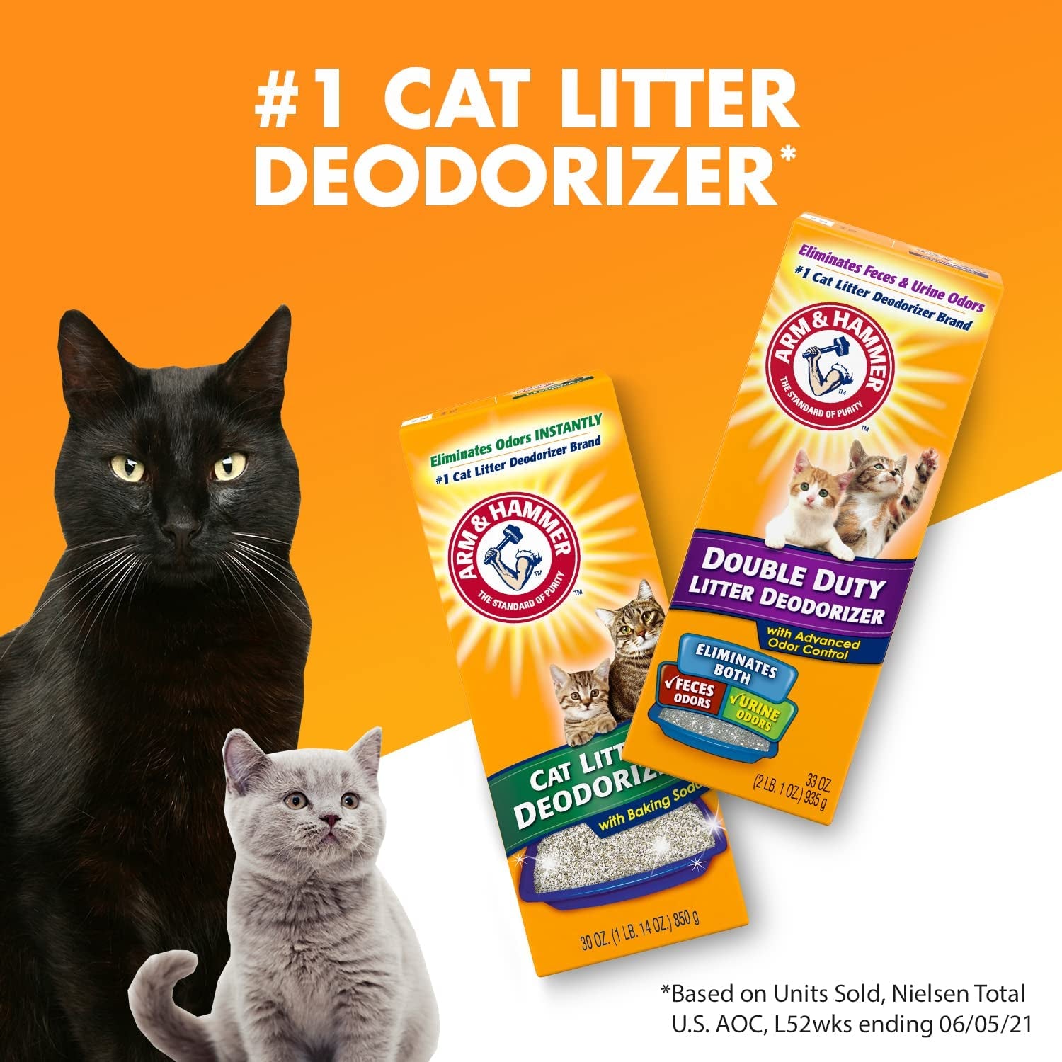 Cat Litter Deodorizer – Double Duty – 20 oz (1 Pack)