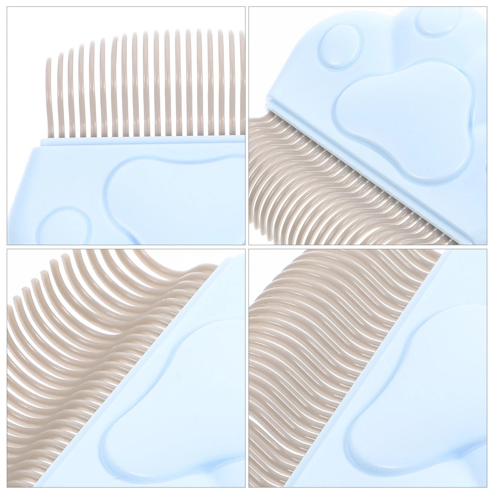 2-Pack Cat Grooming Combs – Essential Grooming Tools for Indoor Cats