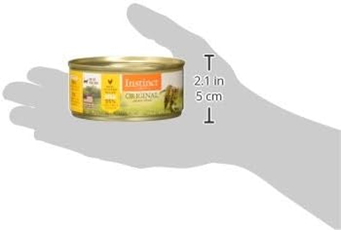 Original Grain-Free Real Chicken Recipe Natural Wet Cat Food - 5.5 oz Cans (Pack of 12)