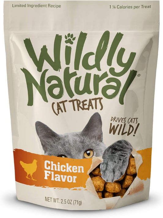Irresistible Chicken Flavor Cat Treats - 2.5 Oz of Pure Purrfection!