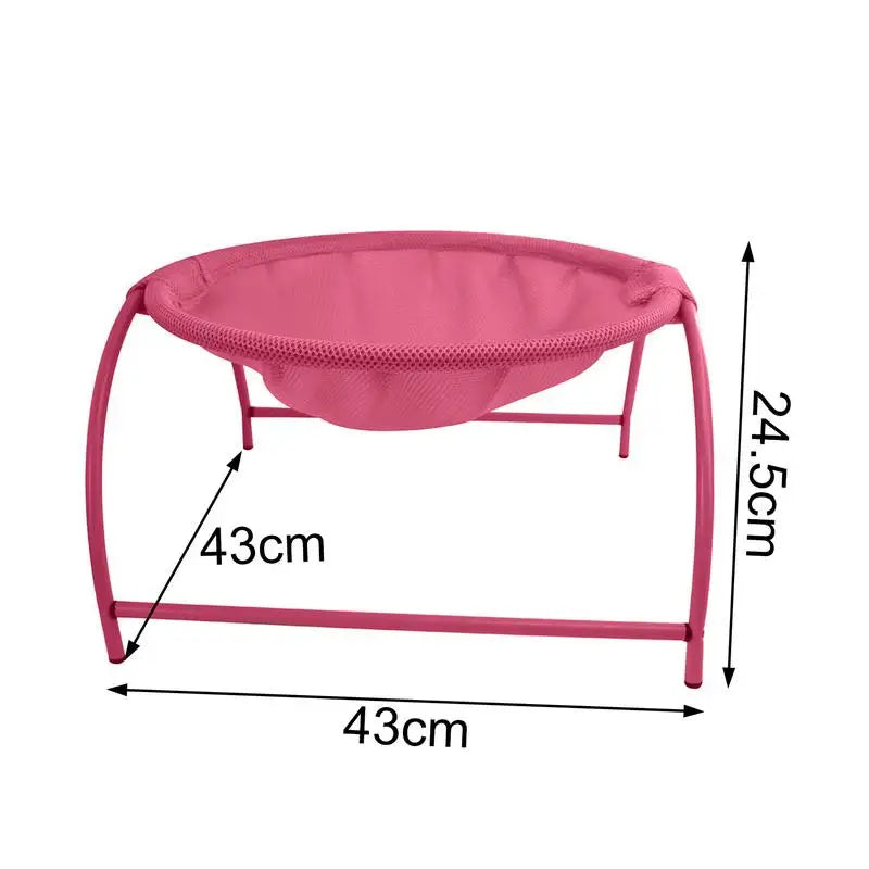 Premium Detachable Washable Pet Hammock - Cozy Rocking Chair Bed for Cats