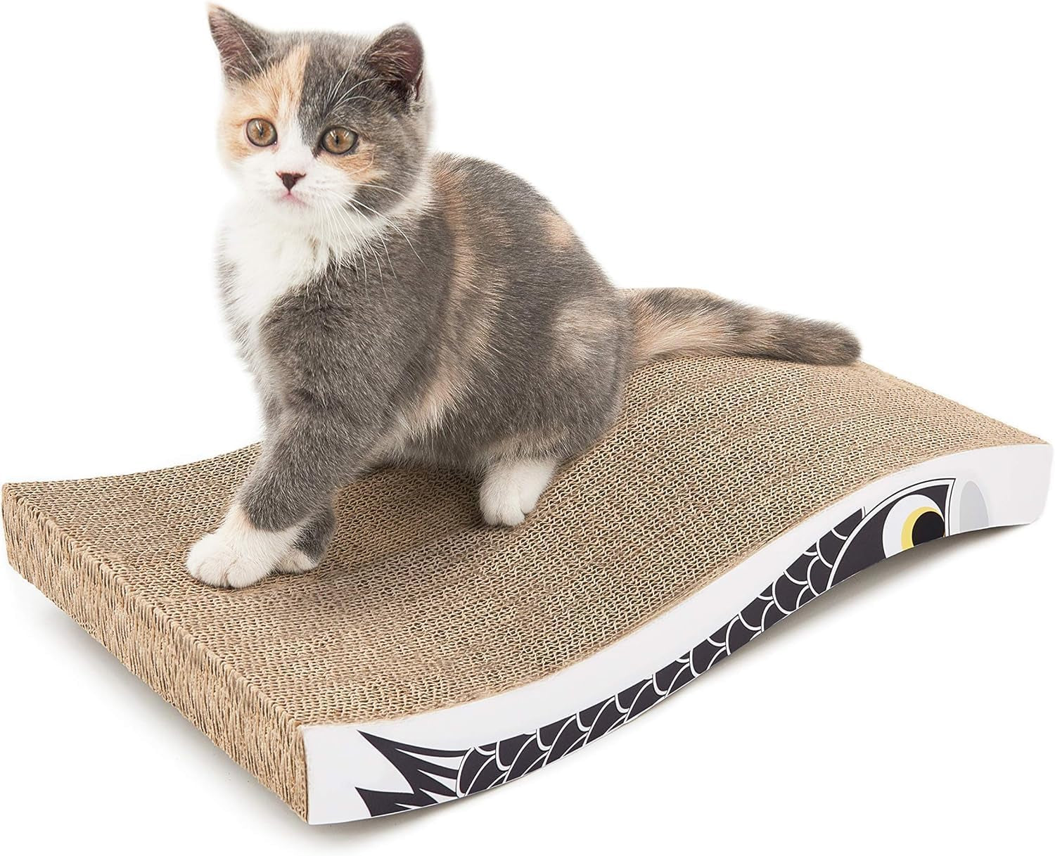 Durable Cat Scratcher Pad – Heavy-Duty Cardboard Board with Catnip, Double-Sided & Eco-Friendly
