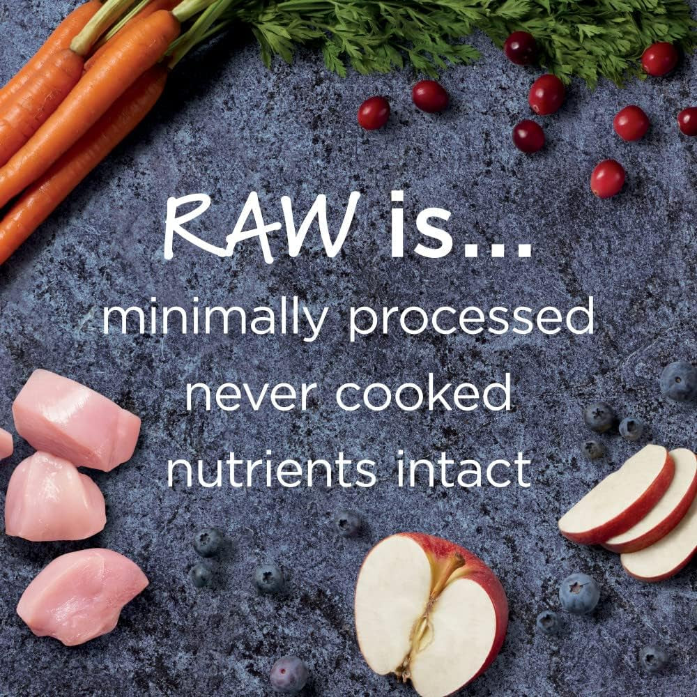 Raw Boost High Protein Grain-Free Cat Food with Freeze-Dried Chicken Pieces - 10 lb Bag