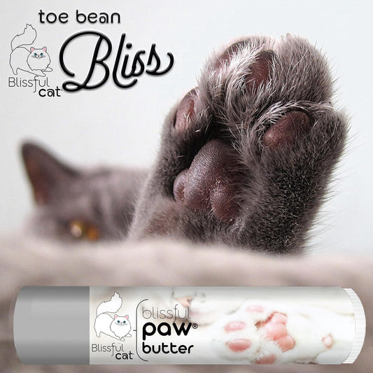 Blissful Cat Paw Butter – Lick-Safe Moisturizer for Dry Paw Pads, 0.15 oz