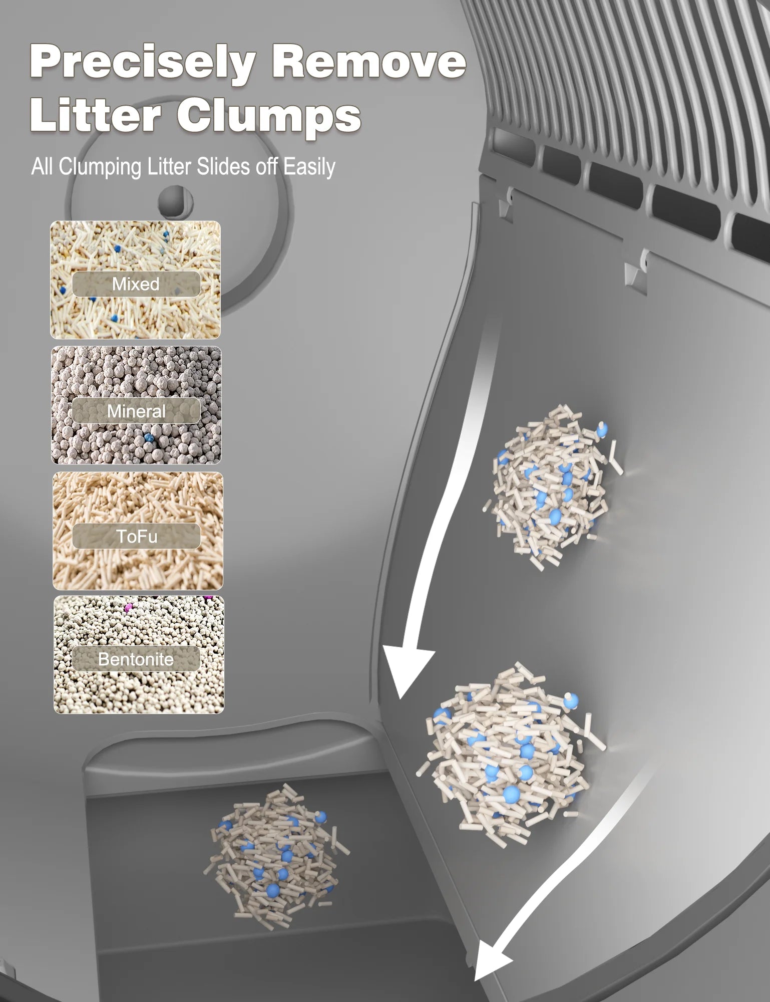 OMCPET 100L Large Self-Cleaning Cat Litter Box – Smart, Safe, and Made for Multi-Cat Homes
