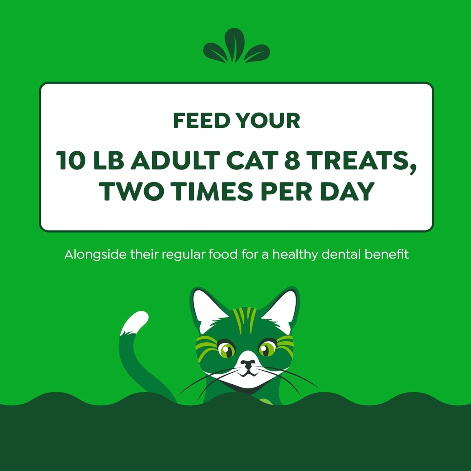 Delicious Tempting Tuna Dental Cat Treats - 9.75 Oz for Healthy Teeth & Fresh Breath!