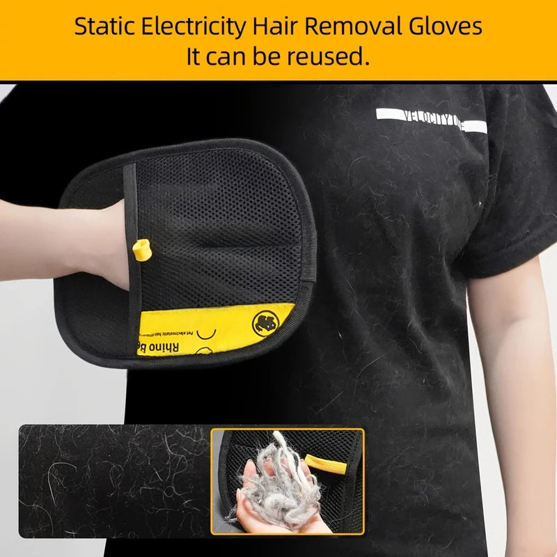 2025 New Cat & Dog Grooming Glove - Effortless Hair Remover for a Tangle-Free Pet Experience!