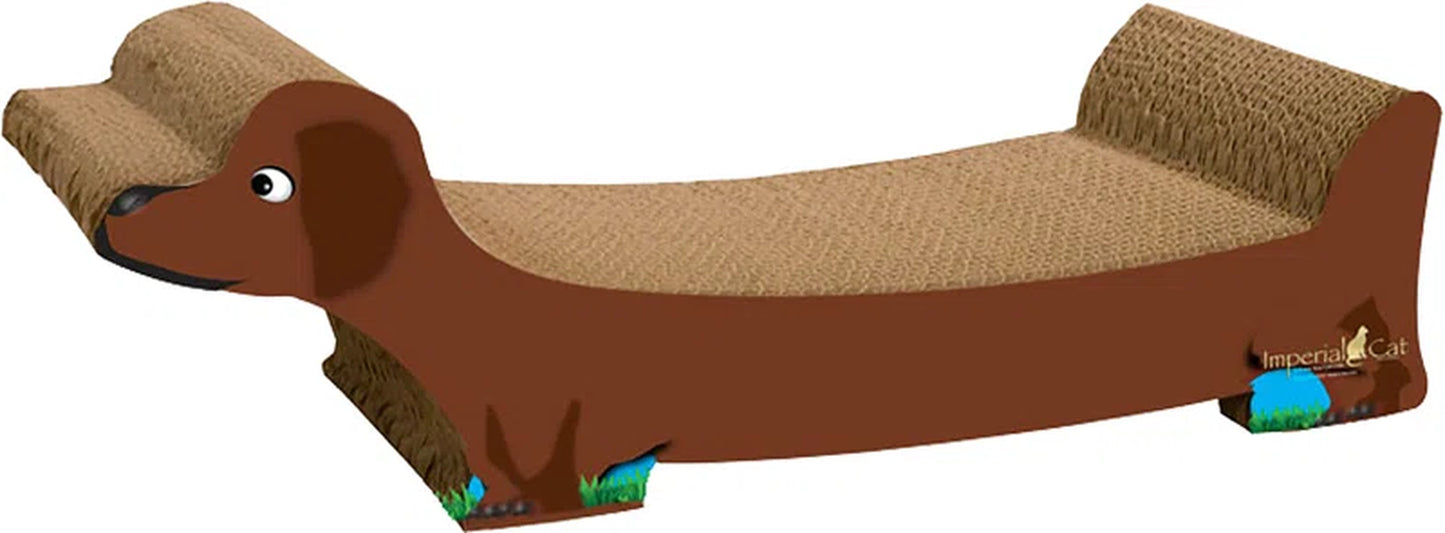 Dachshund Cat Scratching Post – A Playful Twist on Tradition