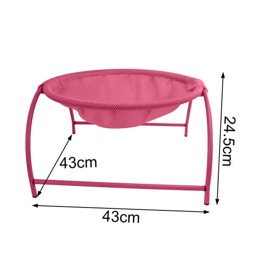 Premium Detachable Washable Pet Hammock - Cozy Rocking Chair Bed for Cats