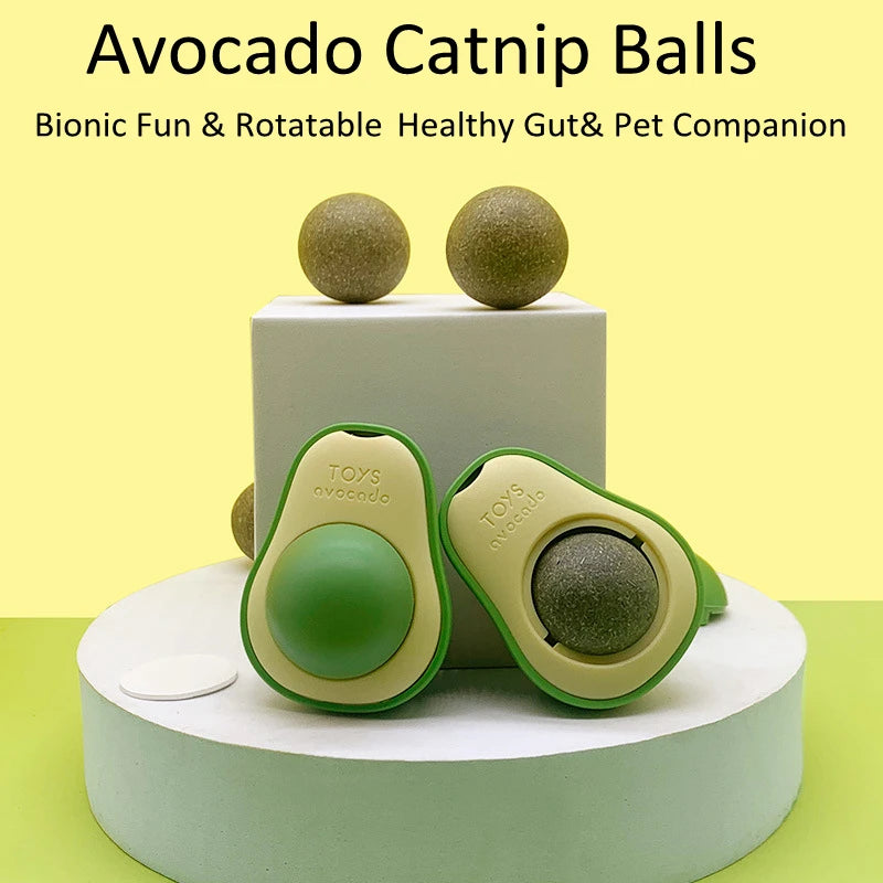 Avocado Shape Catnip Toy – Interactive Play & Healthy Gut Support