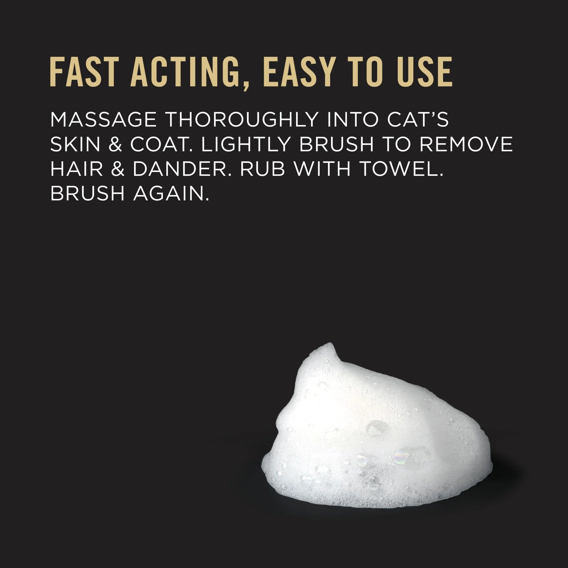 Purina Pro Plan LIVECLEAR Rinse-Free Allergen-Reducing Dry Shampoo for Cats – 8.5 oz