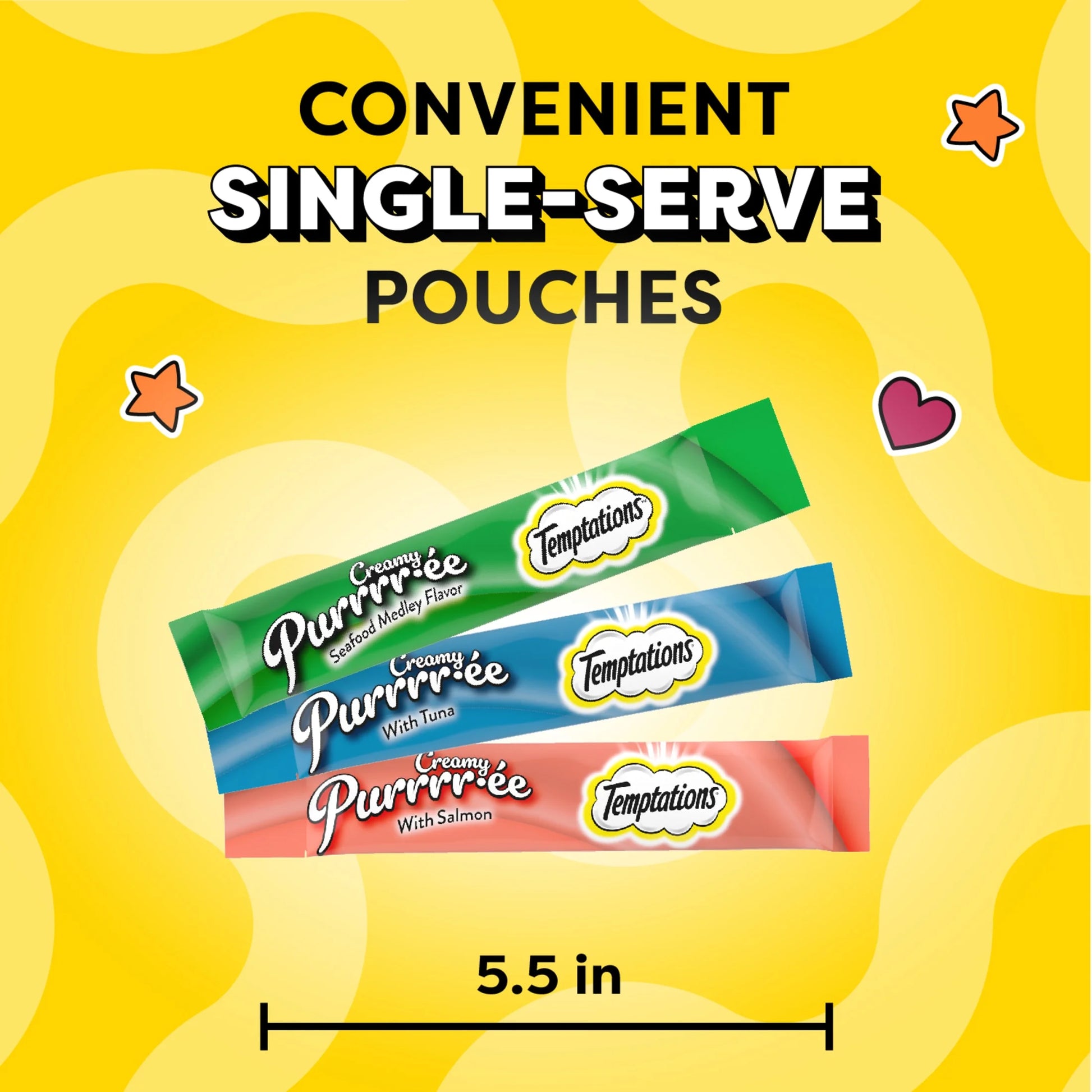 Variety Pack - Delicious Creamy Puree Treats - 24 Lickable Tubes (0.42 Oz Each)