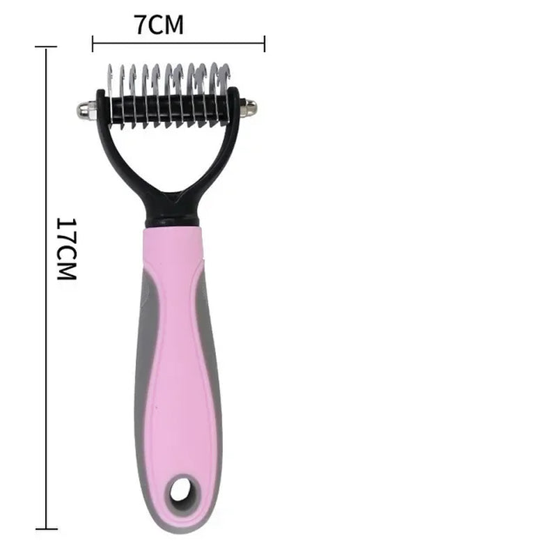 Ultimate Pet Grooming Comb – Detangle, Trim & Deshed with Ease