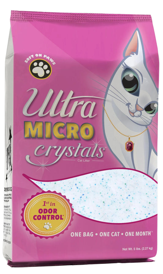 Micro Crystals Cat Litter – 5 lbs