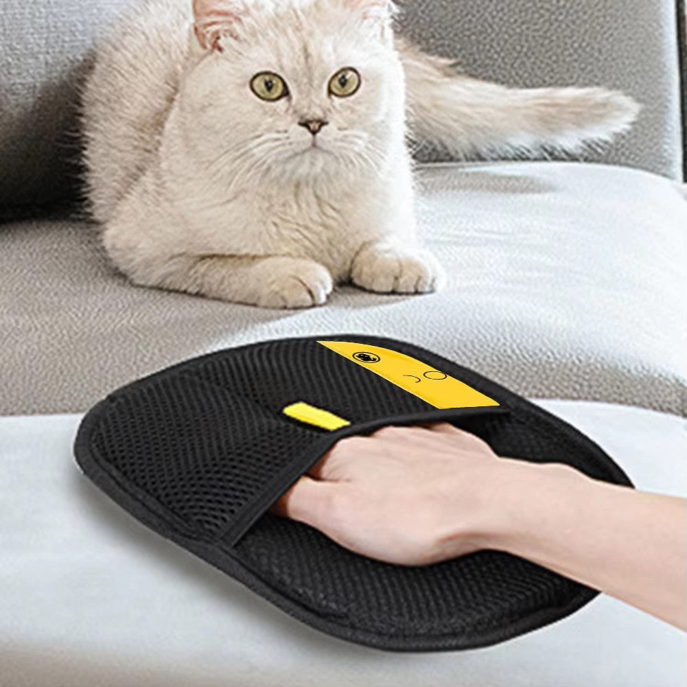 2025 New Cat & Dog Grooming Glove - Effortless Hair Remover for a Tangle-Free Pet Experience!