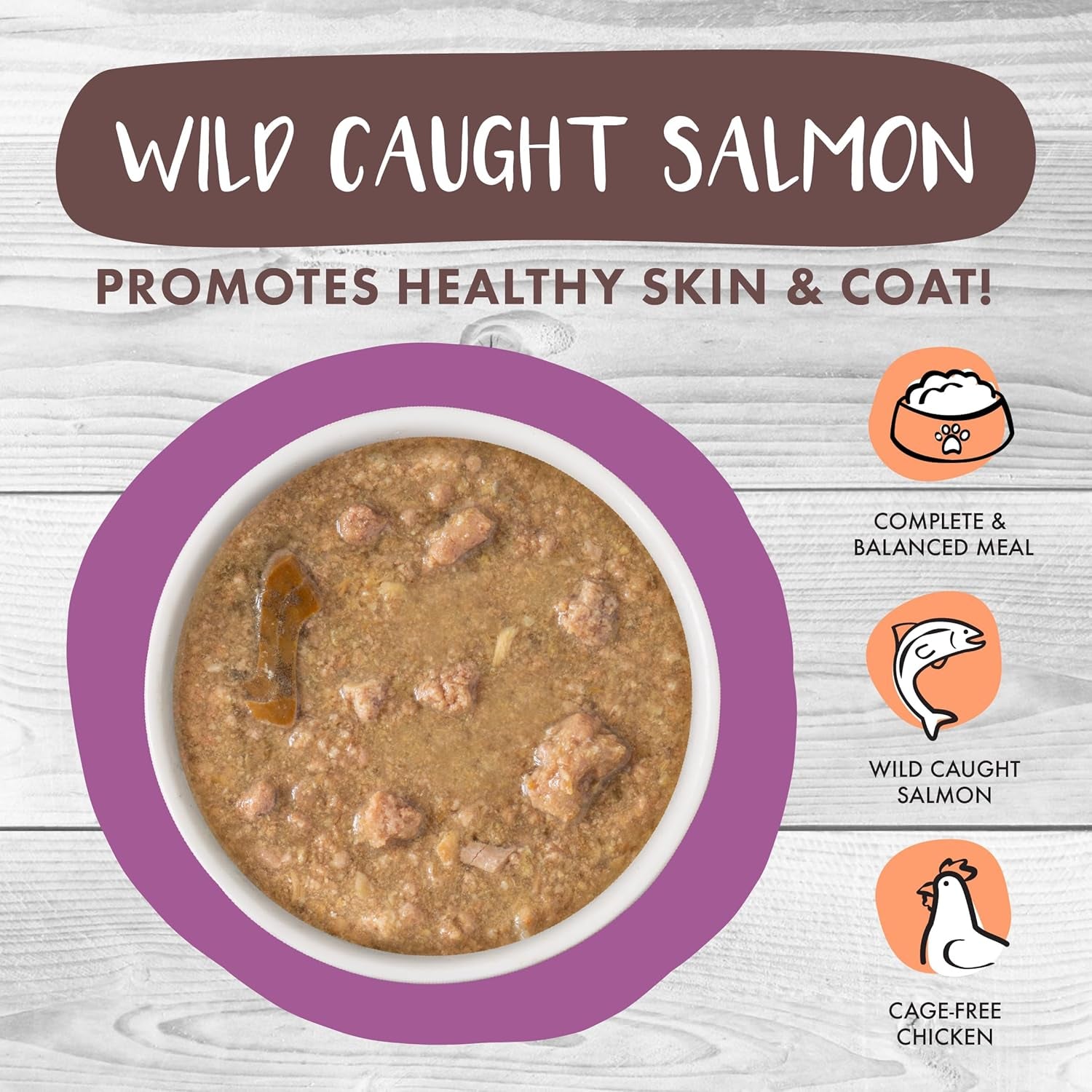Savory Stewbacca Cat Stews - Chicken, Duck & Salmon in Gravy, 2.8oz Can (Pack of 12)