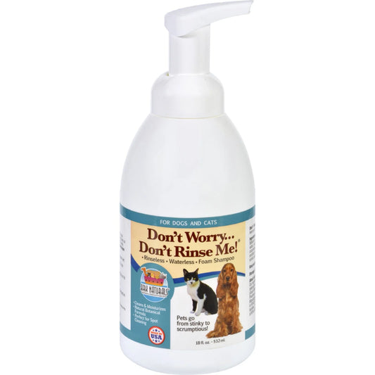 Ark Naturals Don’t Worry, Don’t Rinse Me! Waterless Cat Shampoo – 18 oz
