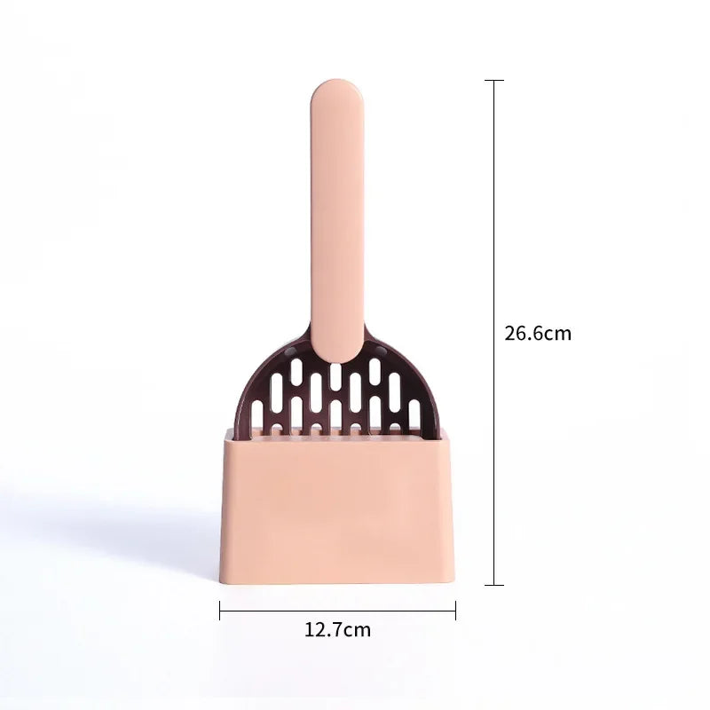 Plastic Cat Litter Scoop – With or Without Base