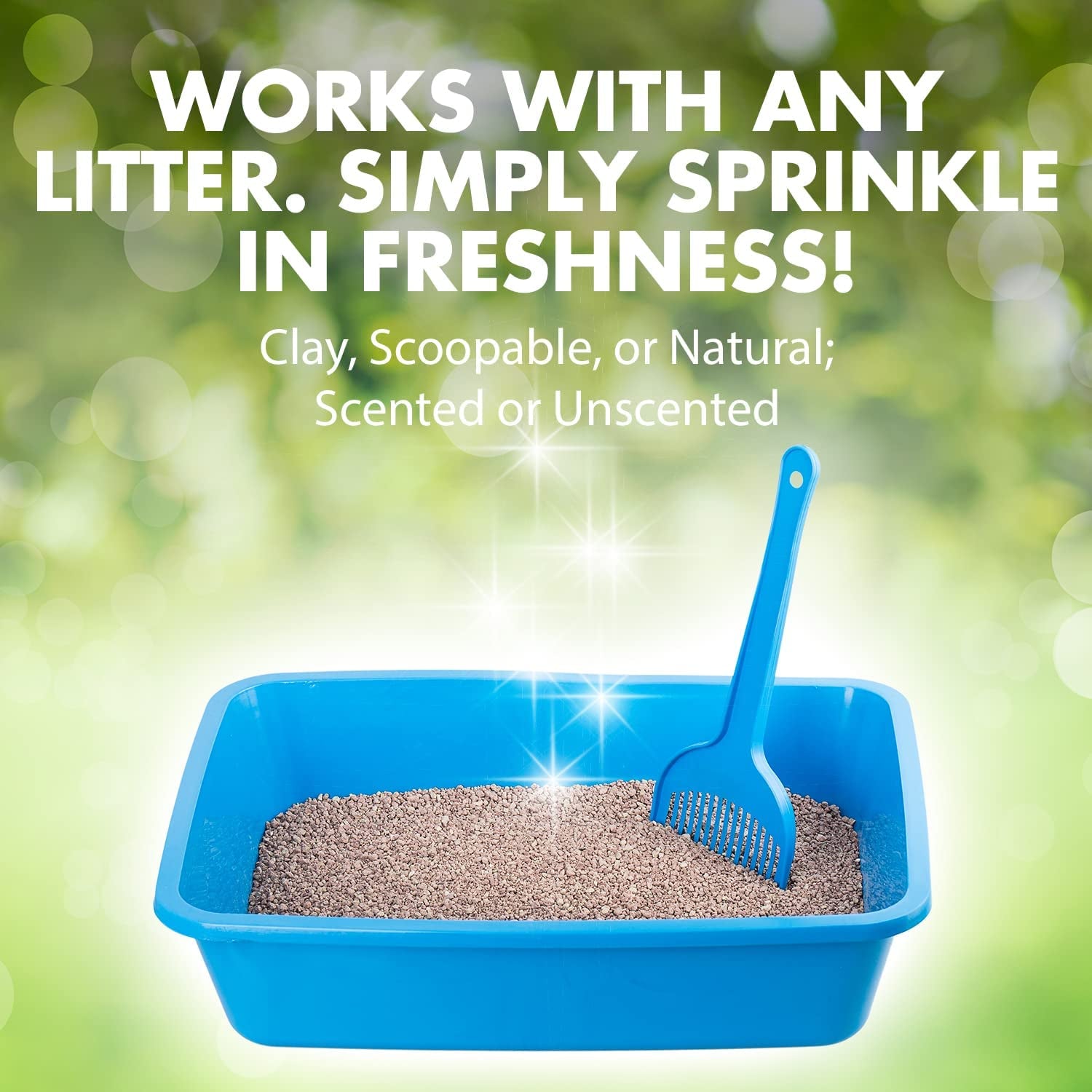 Cat Litter Deodorizer – Double Duty – 20 oz (1 Pack)
