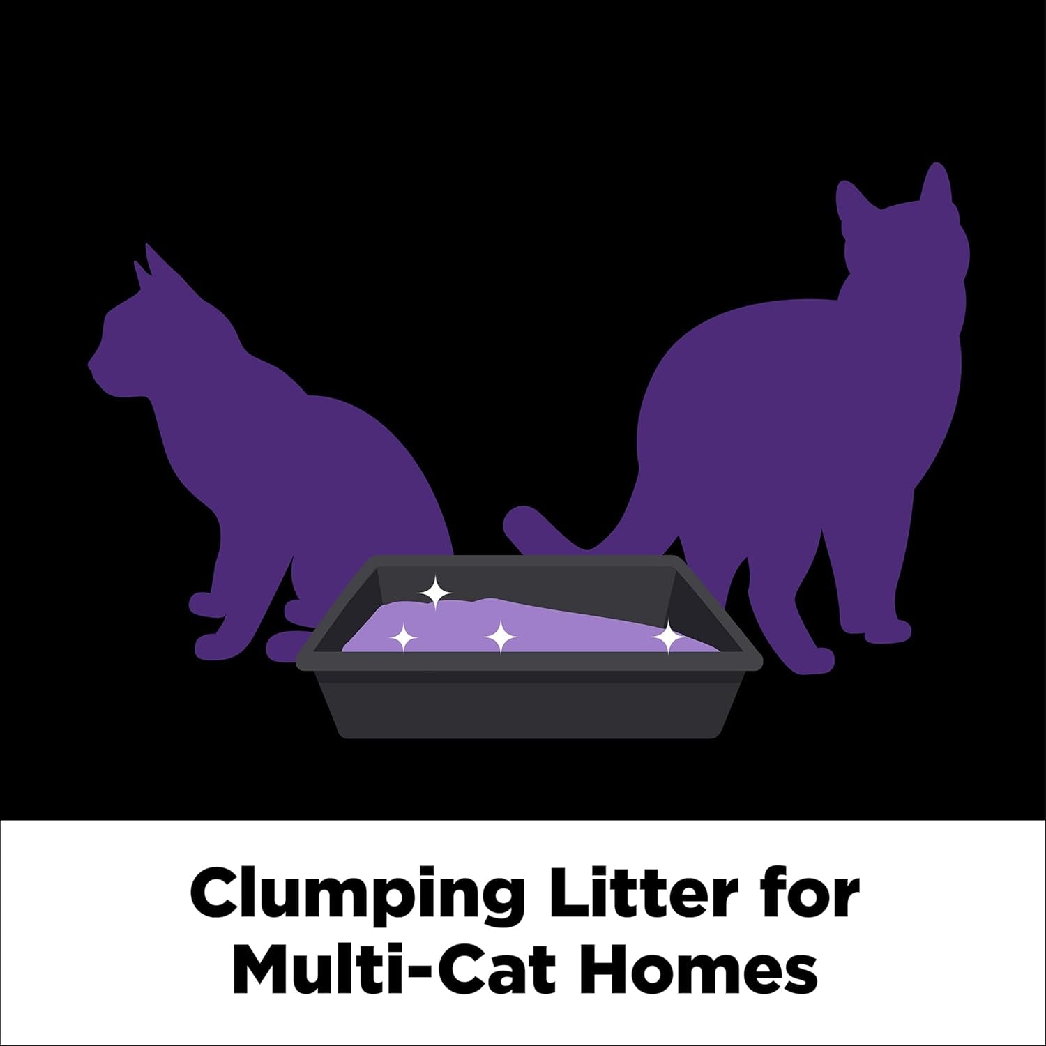 Arm & Hammer Clump & Seal SLIDE Platinum Multi-Cat Litter – 37 lbs