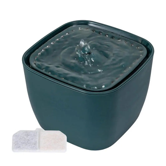 Cat Water Dispenser – 2.5L Automatic Pet Fountain with Silent Pump & Calcium-Magnesium Ion Filter