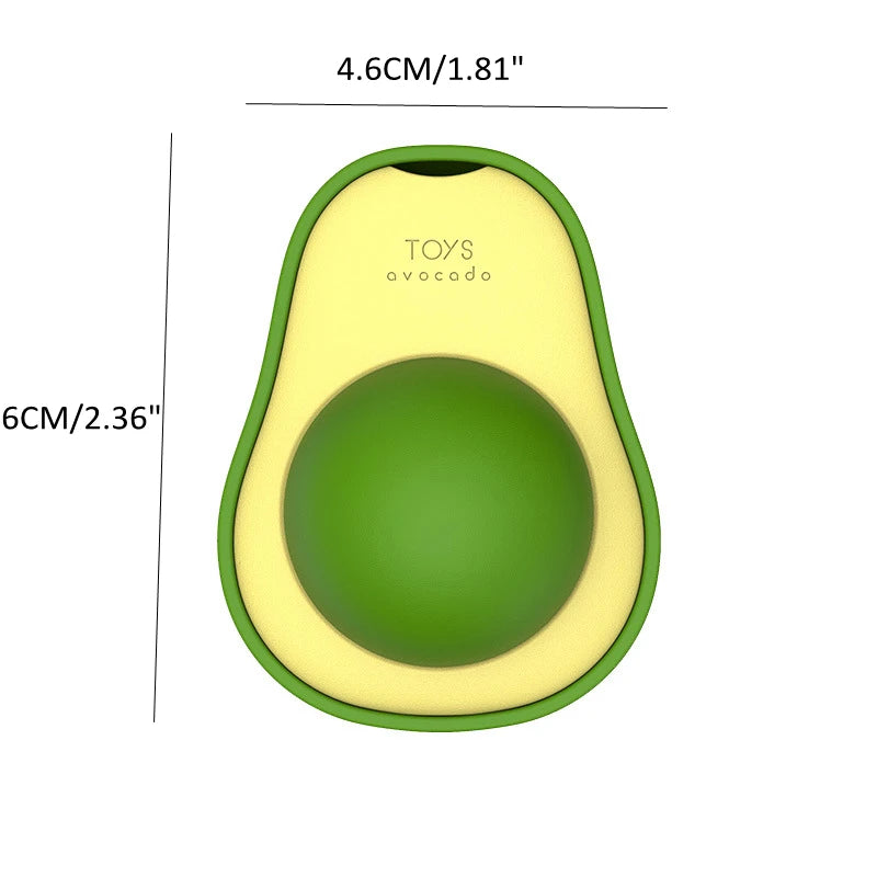 Avocado Shape Catnip Toy – Interactive Play & Healthy Gut Support