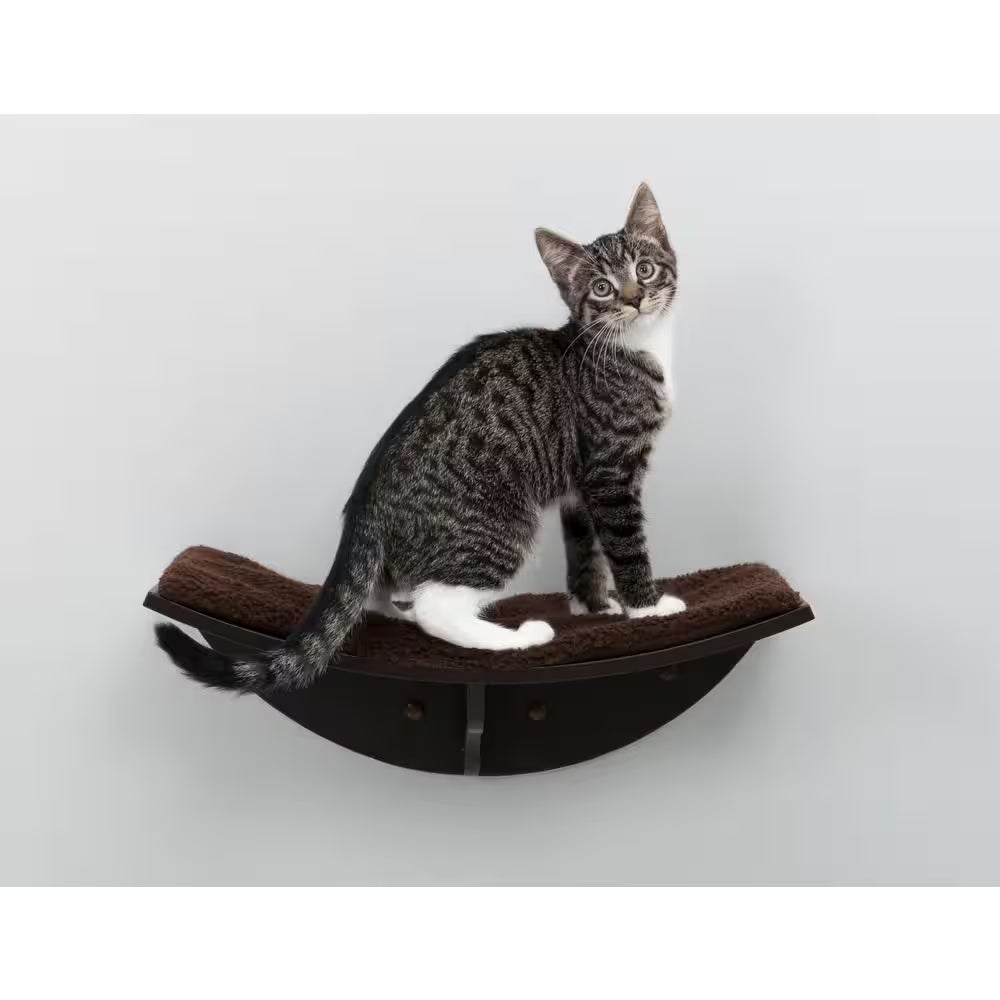 XL Wall-Mounted Cat Perch and Lounger - Premium Cat Furniture Shelf