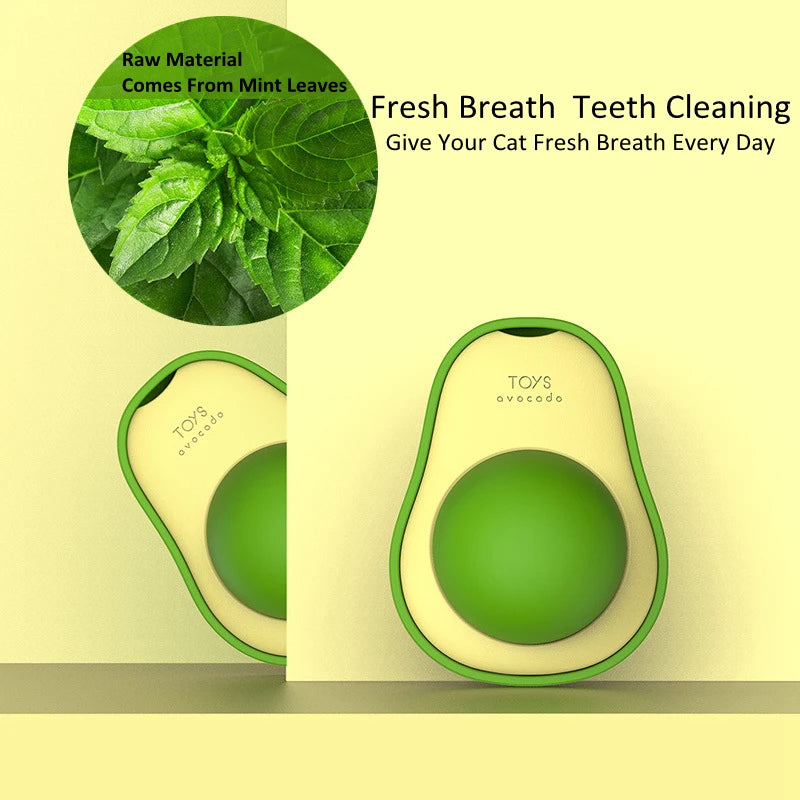 Avocado Shape Catnip Toy – Interactive Play & Healthy Gut Support