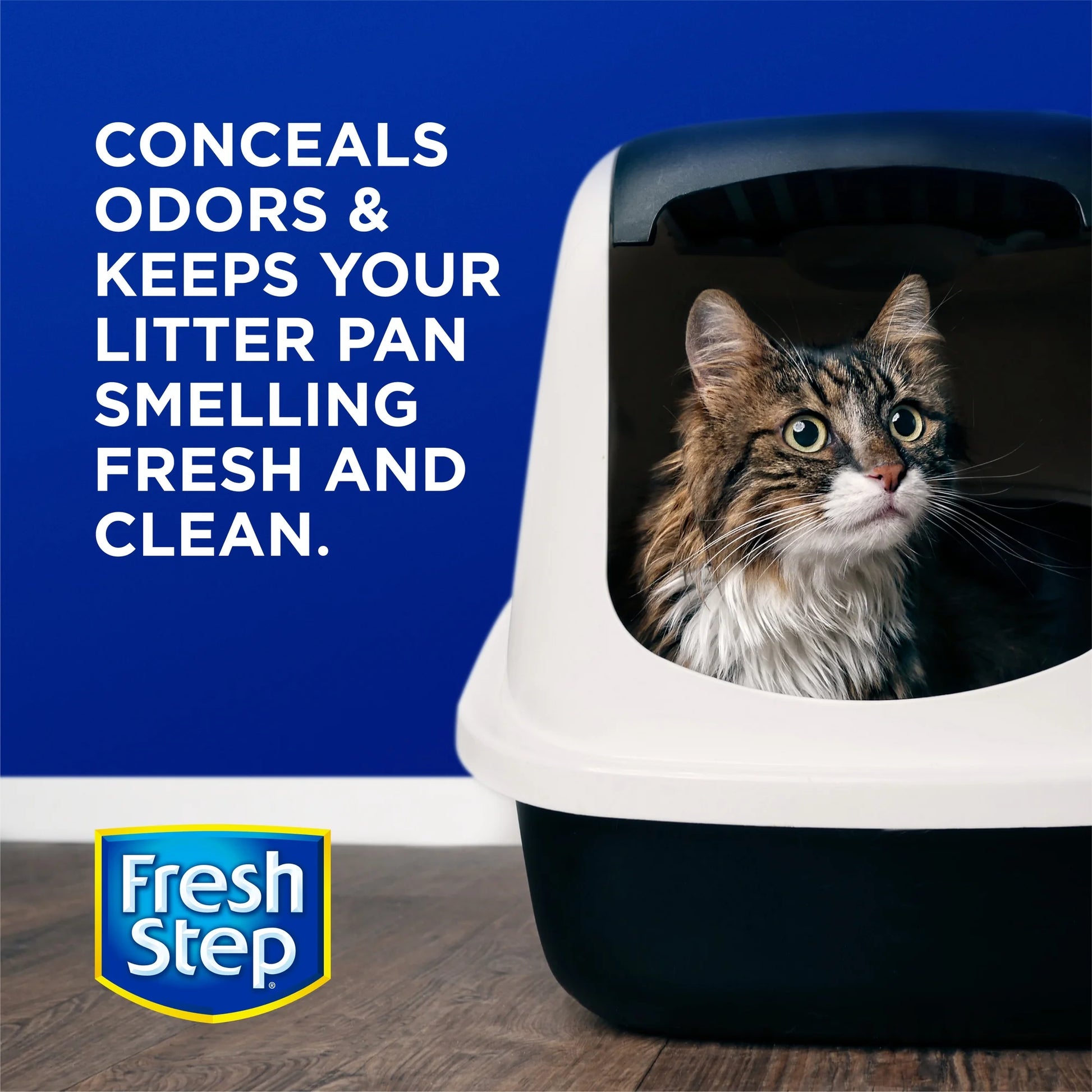 Fresh Step® Litter Box Deodorizing Crystals – Fresh Scent – 15 oz